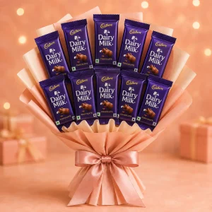 10 Dairy Milk Chocolate Bouquet