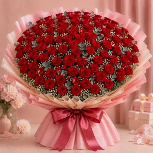 101 Red Roses Bouquet