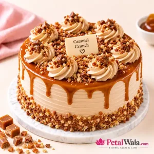 Caramel Crunch Cake