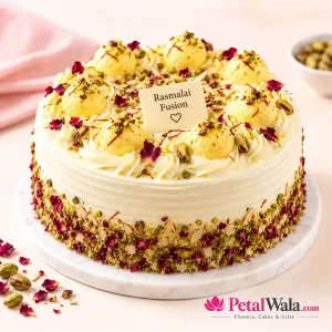 Rasmalai Fusion Cake