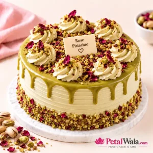 Rose Pistachio Cake