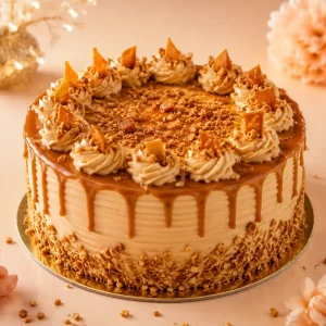 Butterscotch Crunch Cake