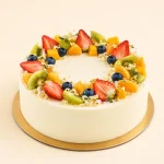 Fresh fruit cake