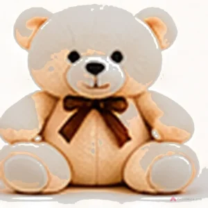 Grey Teddy Bear – 24 Inch Soft Plush Toy - PetalWala
