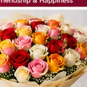 Grand Mixed Roses Celebration Bouquet