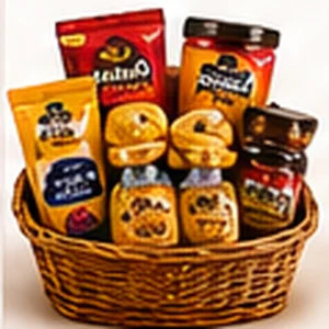 Tea & Cookies Premium Gift Basket