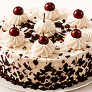 White Forest Cake