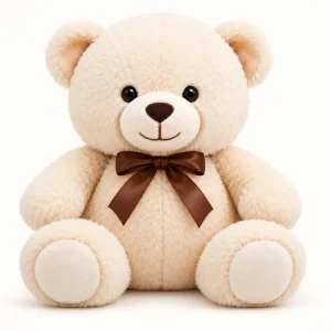 White Teddy Bear – 24 Inch Soft Plush Toy