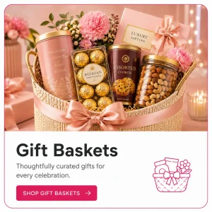 Premium snack and chocolate hamper — shop Gift Baskets at PetalWala